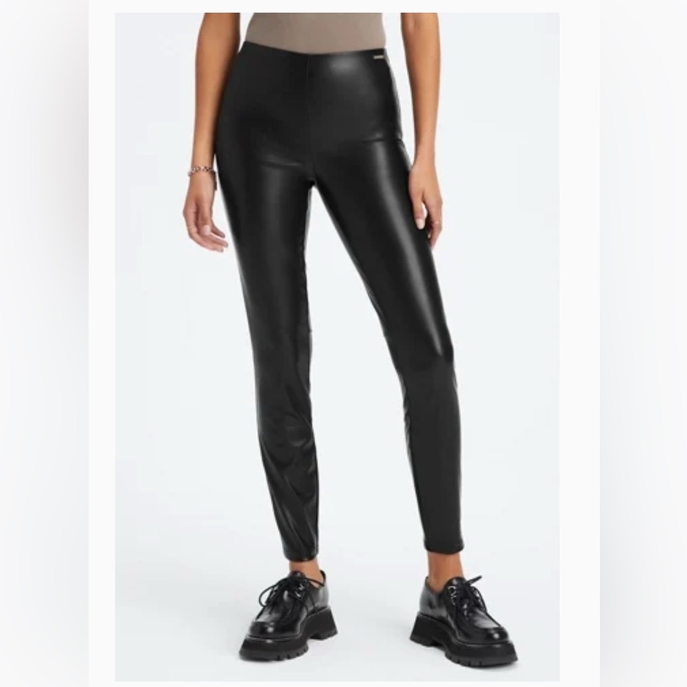 Fabletics Vegan Leather Leggings